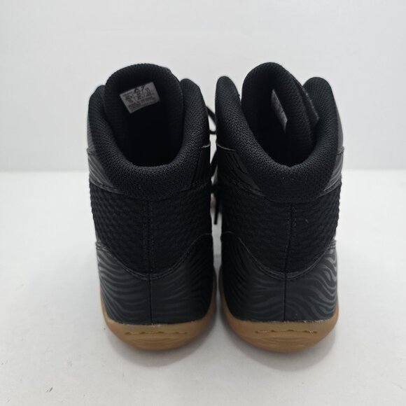 Asics | Matflex 7 black white hi-top wrestling sneakers shoes | MENS 11 - Picture 7 of 10